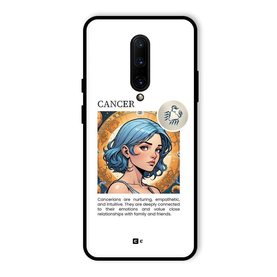 Connected Cancer Glass Back Case for OnePlus 7 Pro