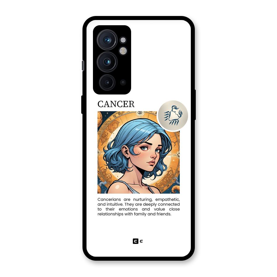 Connected Cancer Glass Back Case for OnePlus 9RT 5G