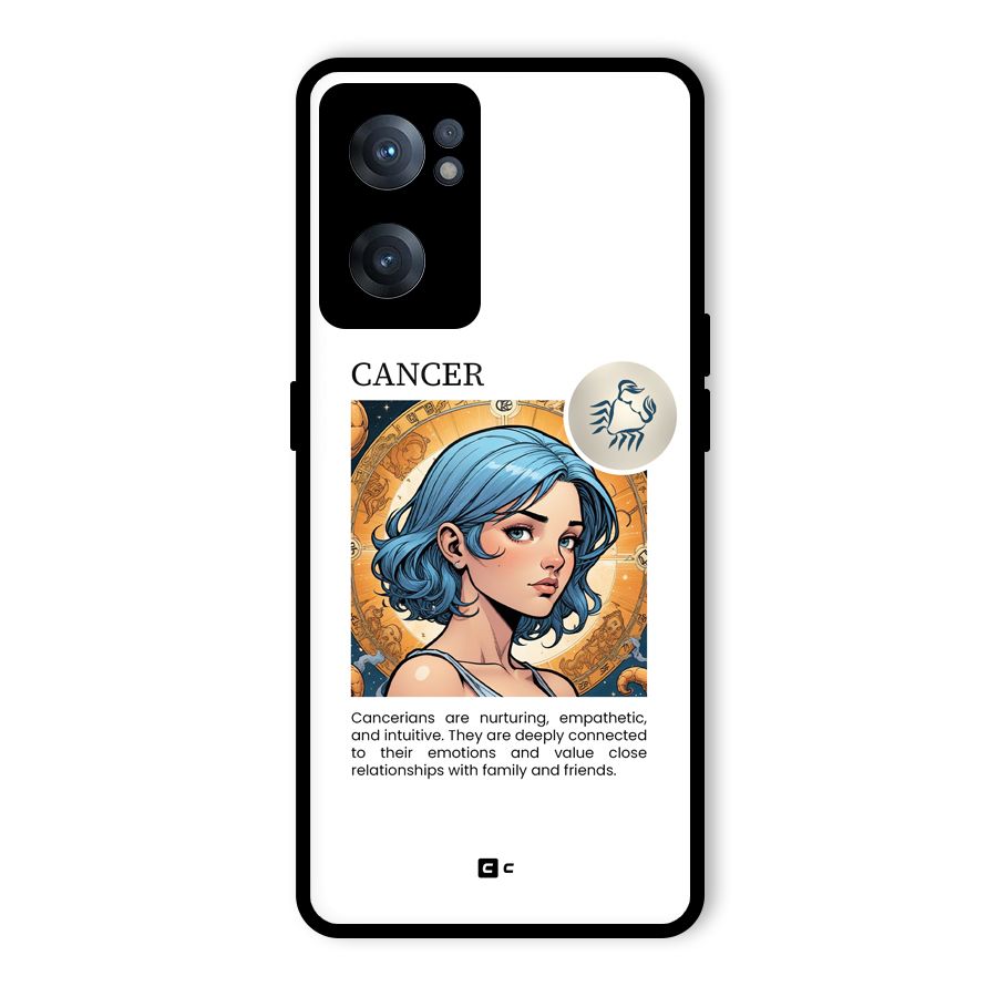 Connected Cancer Glass Back Case for OnePlus Nord CE 2 5G