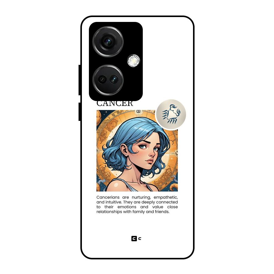 Connected Cancer Glass Back Case for OnePlus Nord CE 3 5G