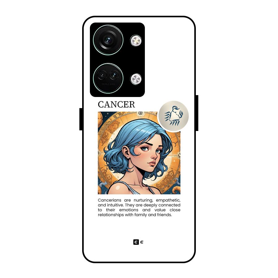 Connected Cancer Glass Back Case for Oneplus Nord 3