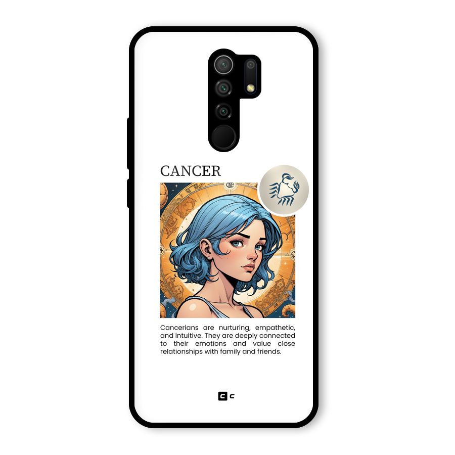 Connected Cancer Glass Back Case for Poco M2