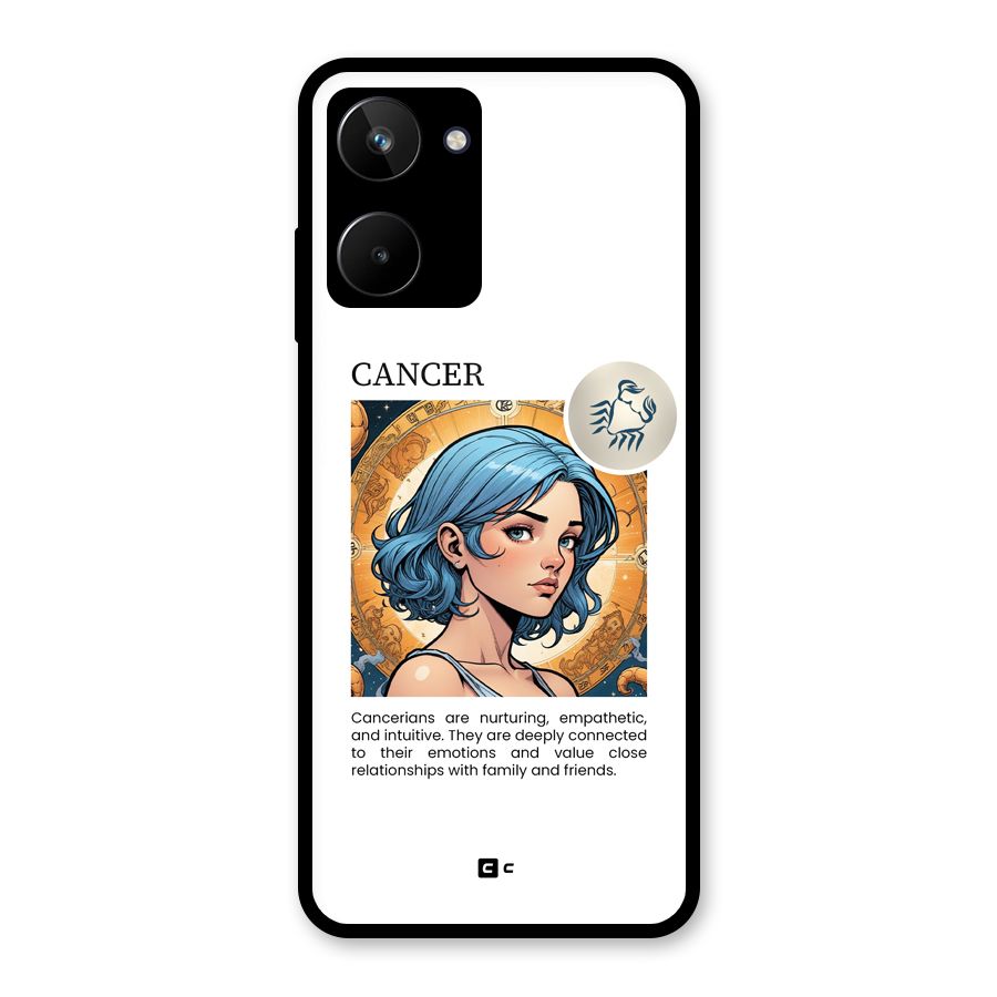 Connected Cancer Glass Back Case for Realme 10