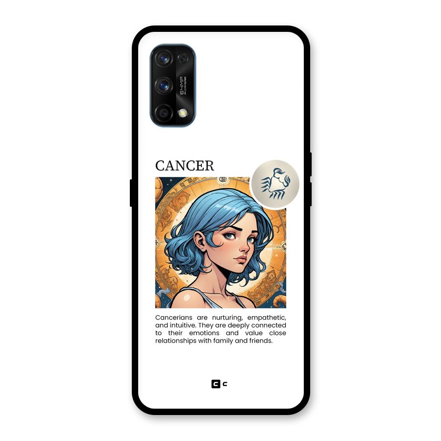 Connected Cancer Glass Back Case for Realme 7 Pro