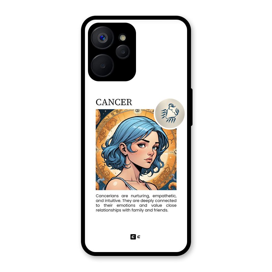 Connected Cancer Glass Back Case for Realme 9i 5G