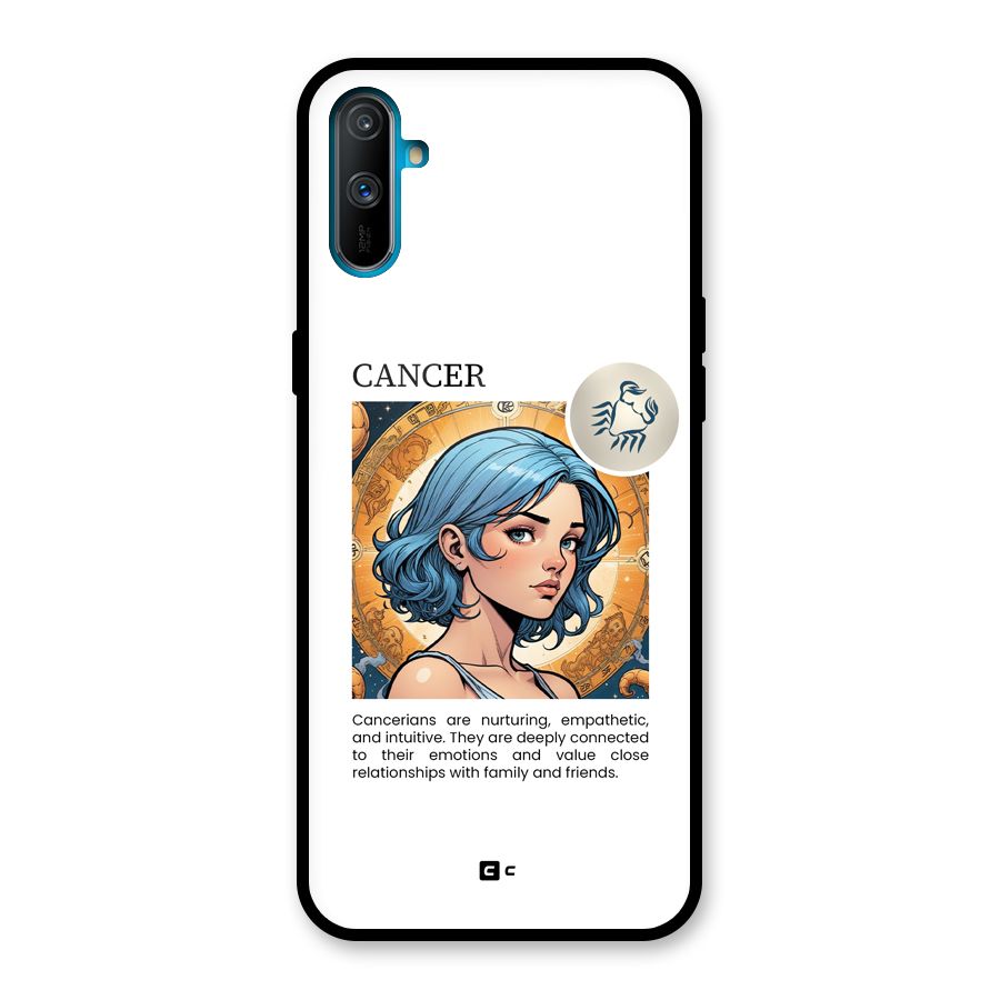 Connected Cancer Glass Back Case for Realme C3