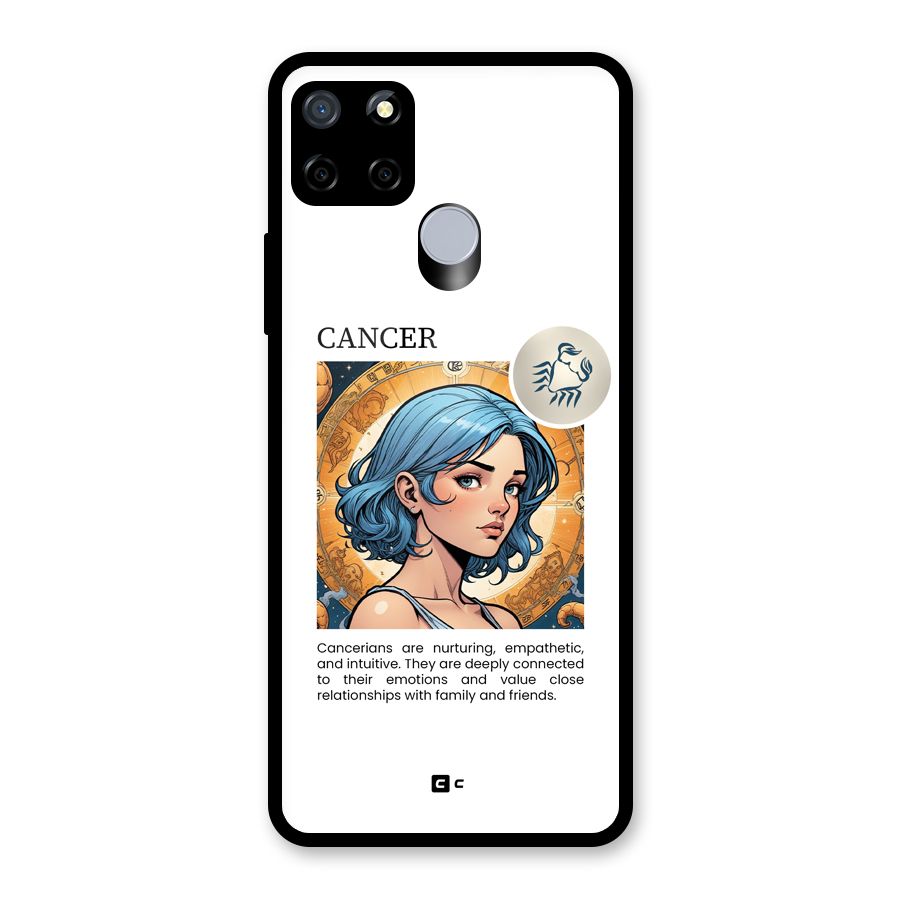 Connected Cancer Glass Back Case for Realme Narzo 20
