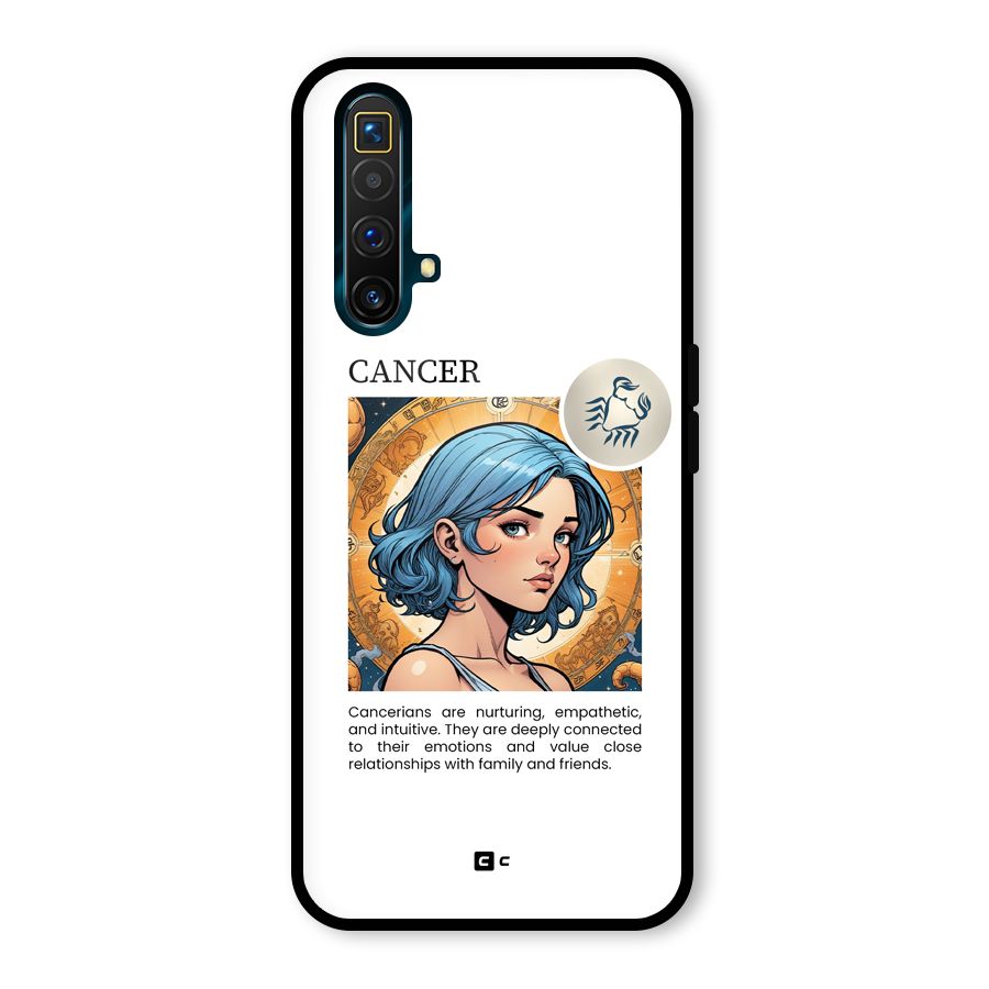 Connected Cancer Glass Back Case for Realme X3