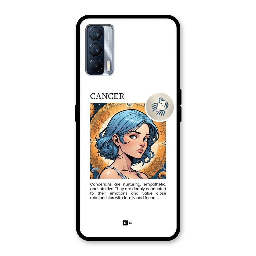 Connected Cancer Glass Back Case for Realme X7