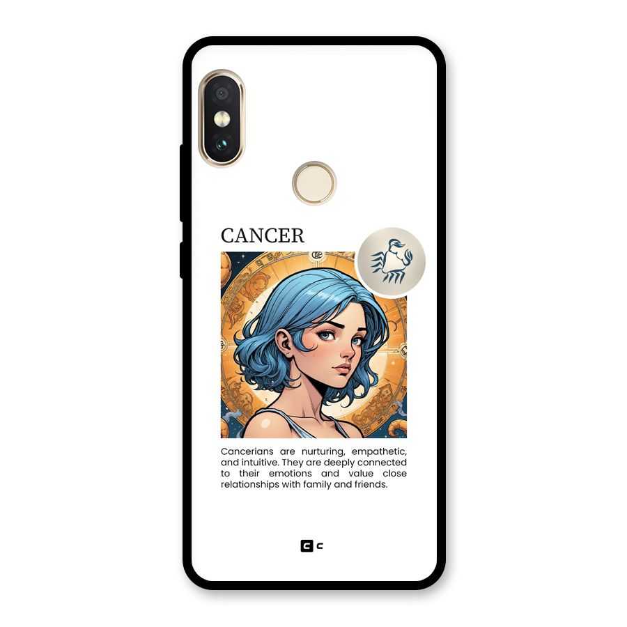Connected Cancer Glass Back Case for Redmi Note 5 Pro