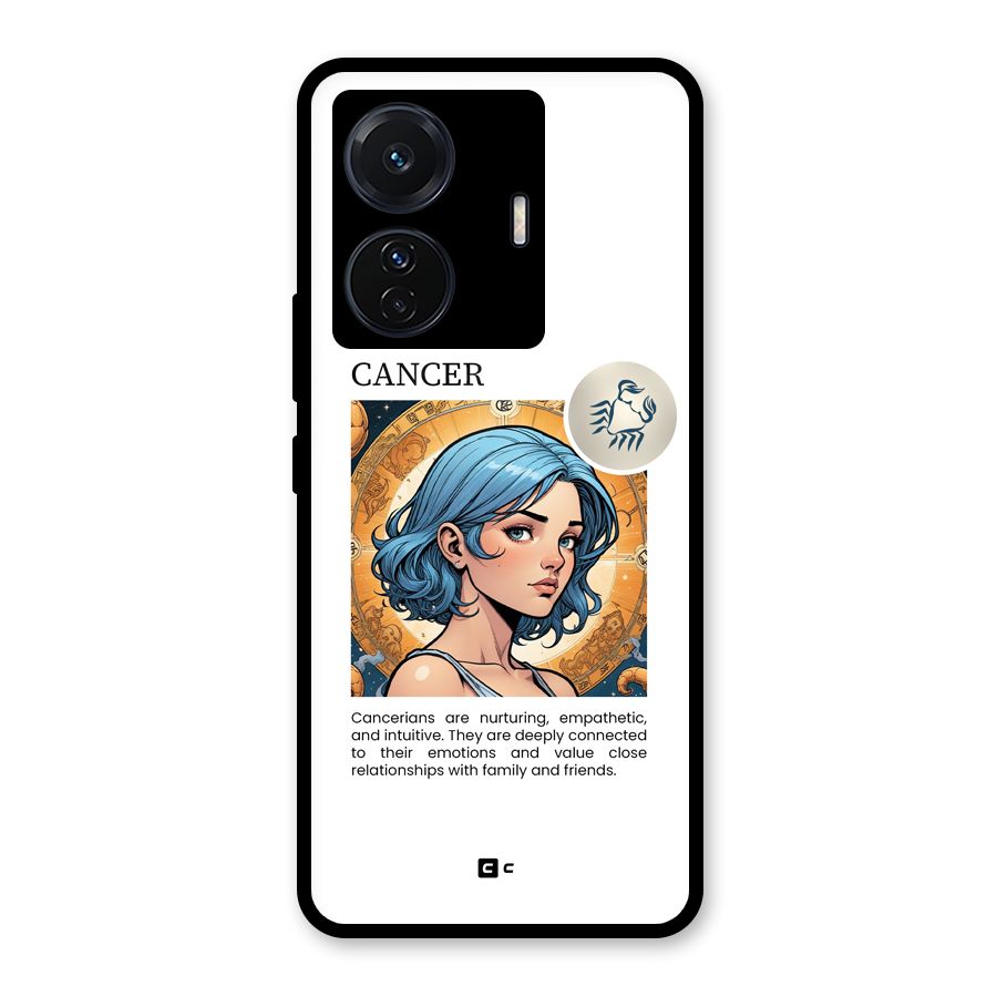 Connected Cancer Glass Back Case for Vivo T1 Pro
