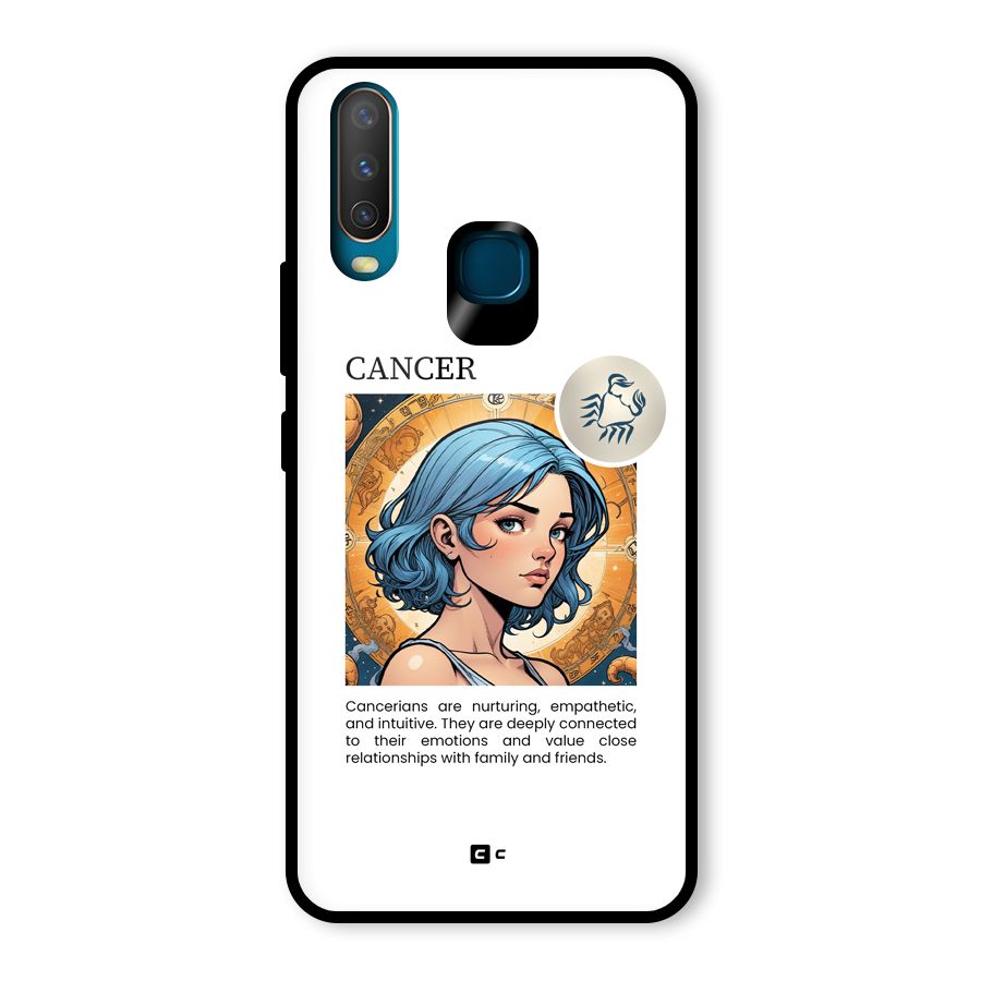 Connected Cancer Glass Back Case for Vivo U10