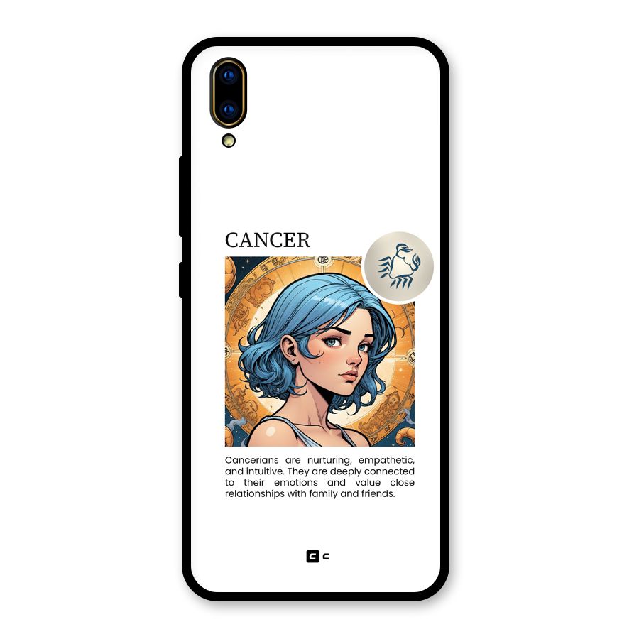 Connected Cancer Glass Back Case for Vivo V11 Pro