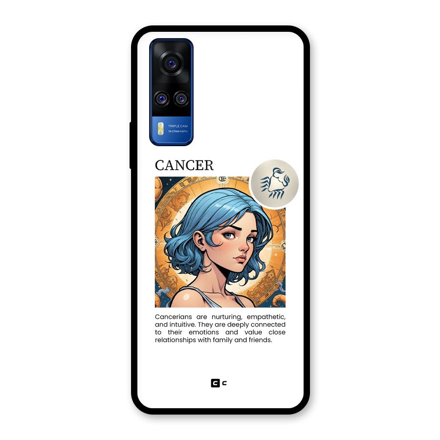 Connected Cancer Glass Back Case for Vivo Y31