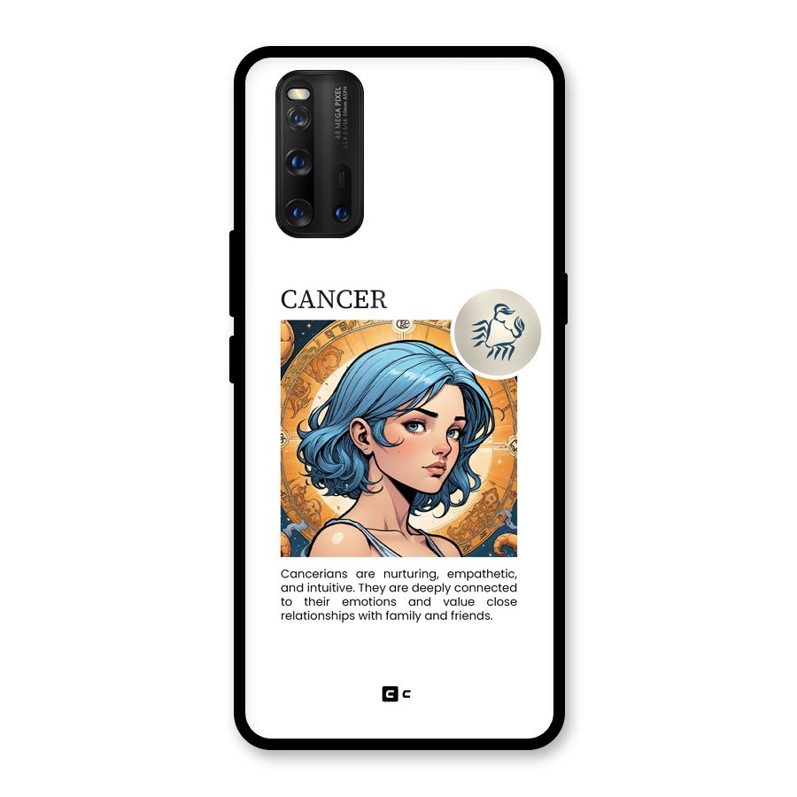 Connected Cancer Glass Back Case for Vivo iQOO 3