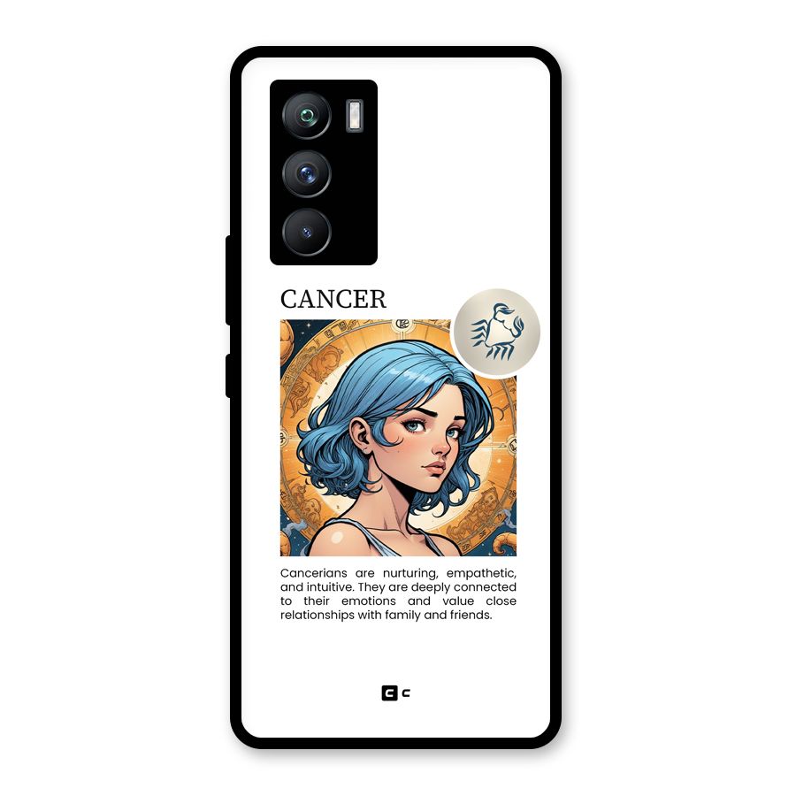 Connected Cancer Glass Back Case for Vivo iQOO 9 SE