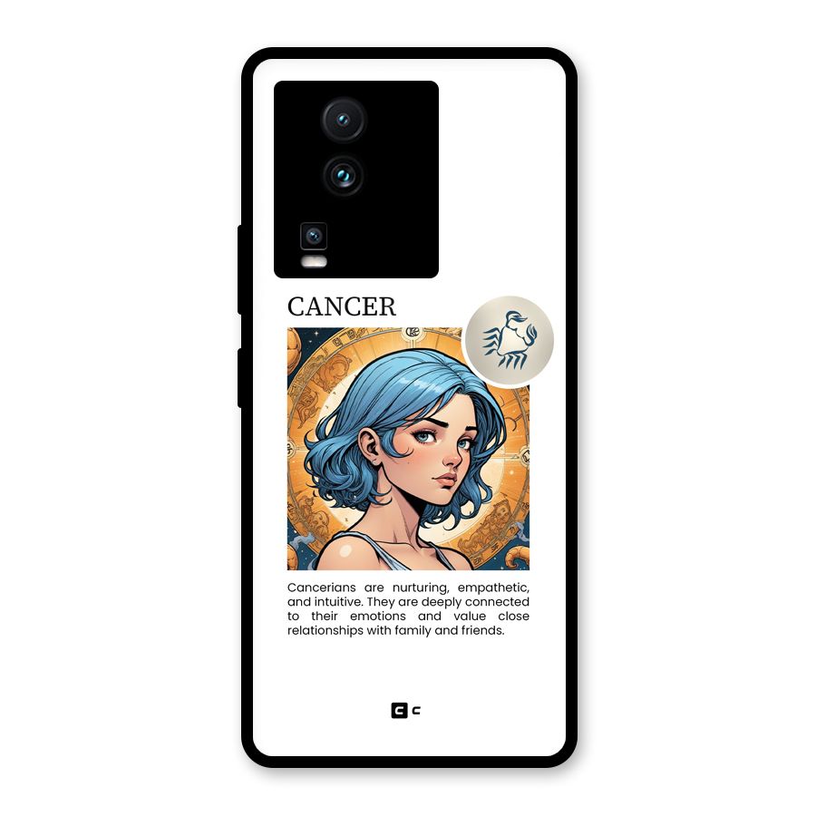 Connected Cancer Glass Back Case for Vivo iQOO Neo 7 Pro