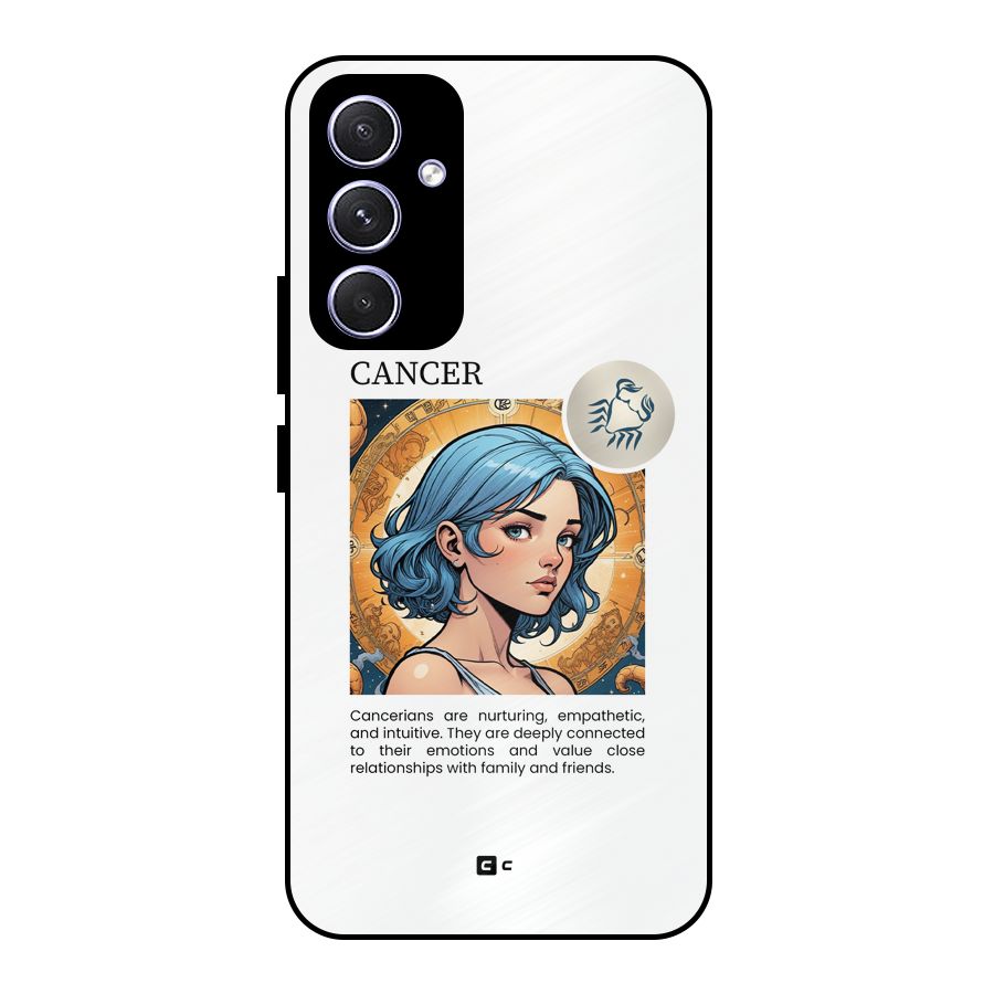 Connected Cancer Metal Back Case for Galaxy A54