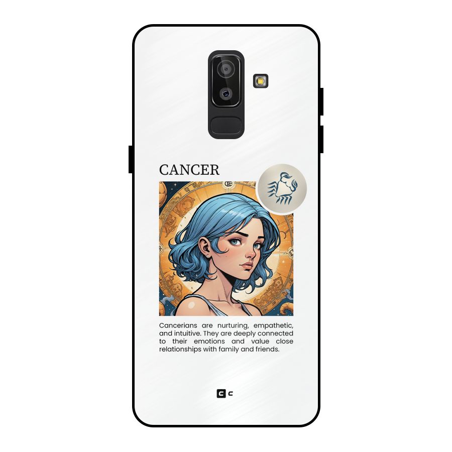 Connected Cancer Metal Back Case for Galaxy J8