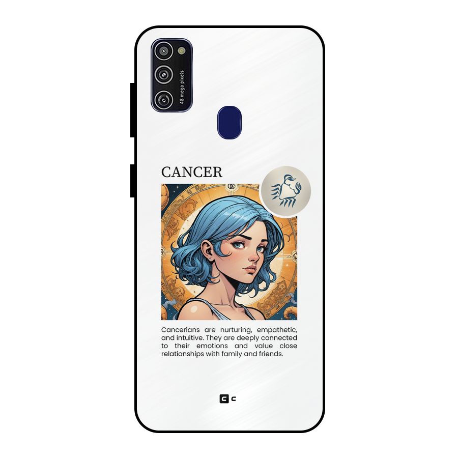 Connected Cancer Metal Back Case for Galaxy M21