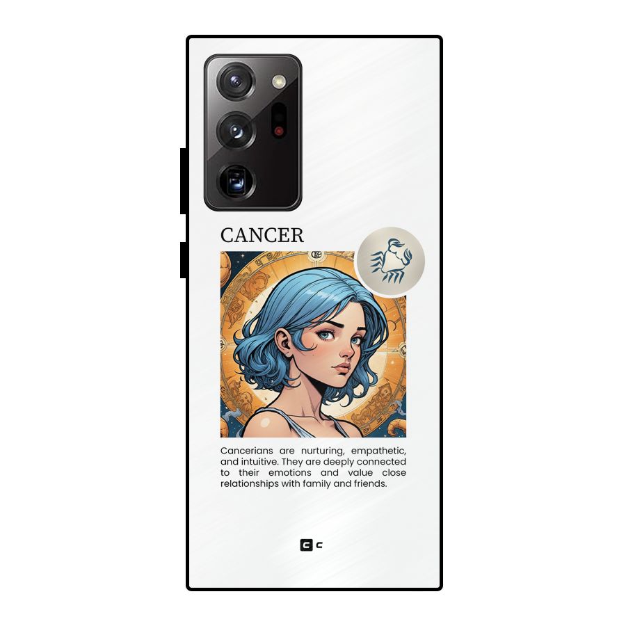 Connected Cancer Metal Back Case for Galaxy Note 20 Ultra 5G