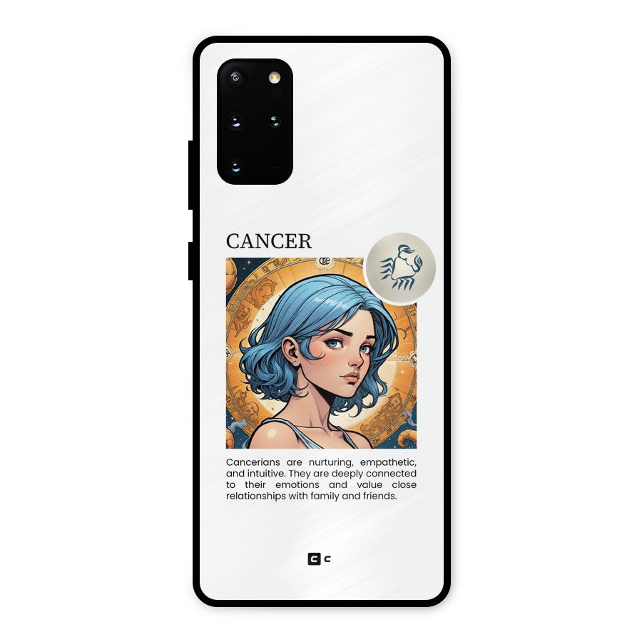 Connected Cancer Metal Back Case for Galaxy S20 Plus