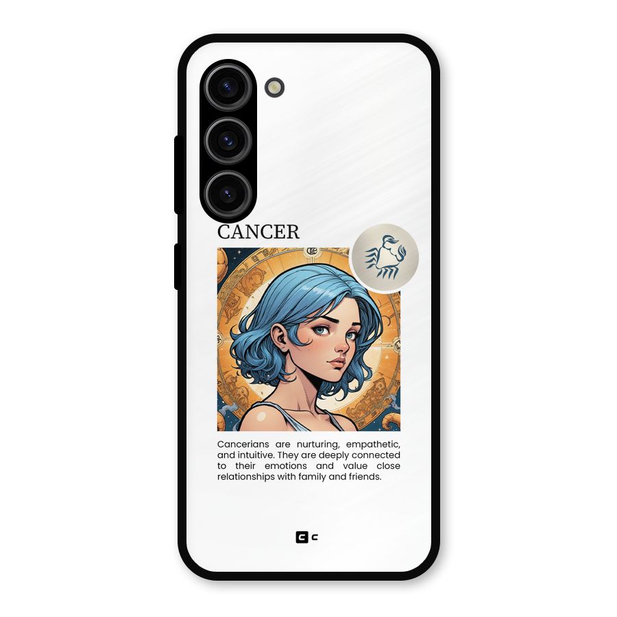 Connected Cancer Metal Back Case for Galaxy S23