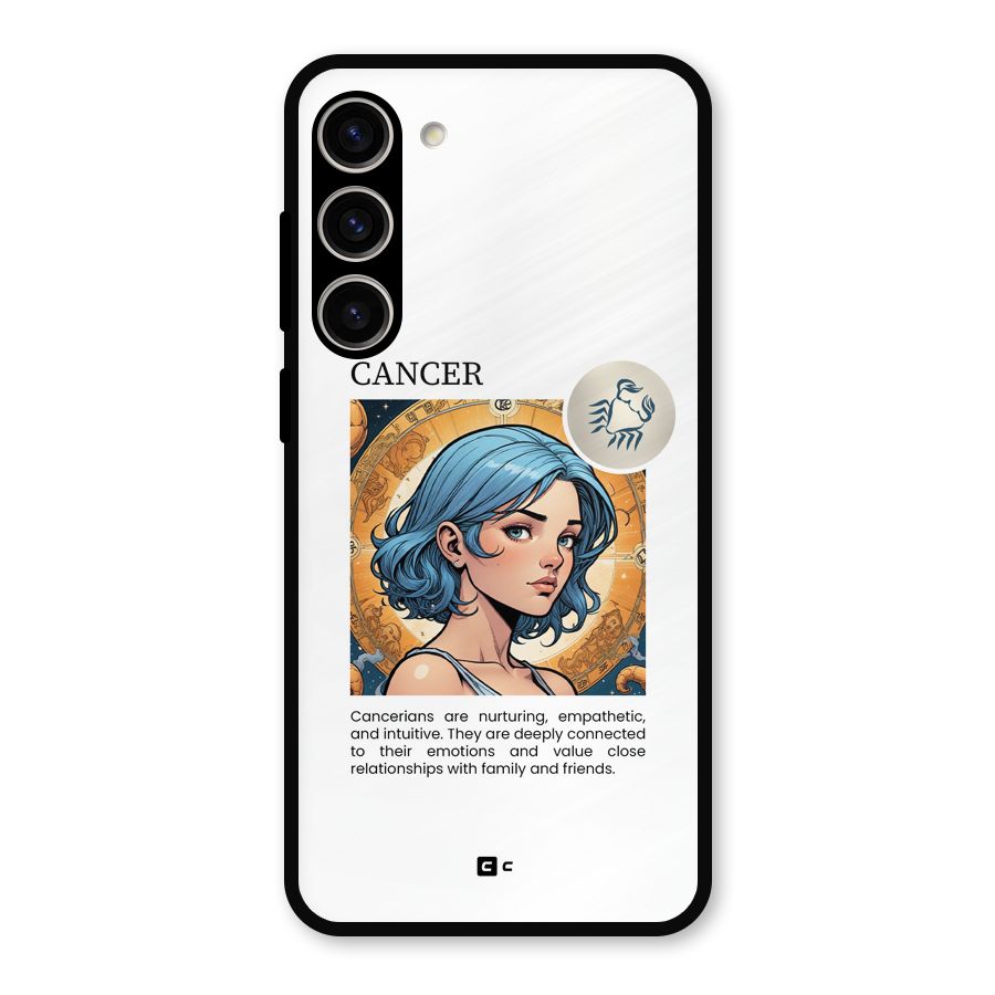 Connected Cancer Metal Back Case for Galaxy S23 Plus