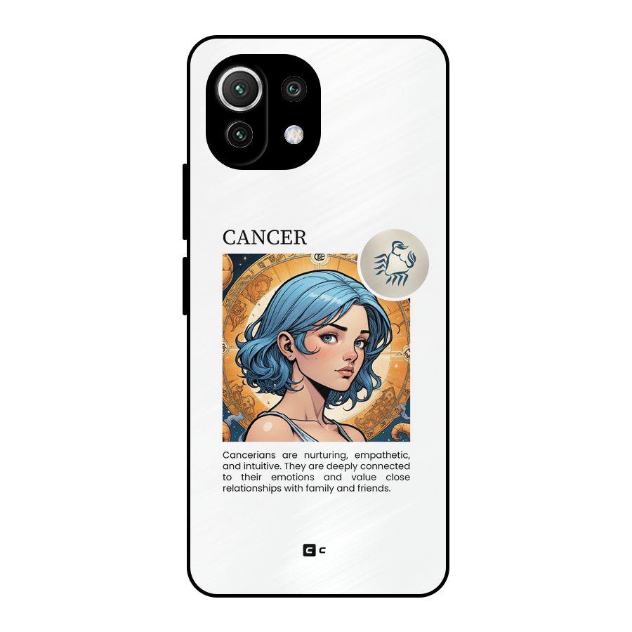 Connected Cancer Metal Back Case for Mi 11 Lite NE 5G