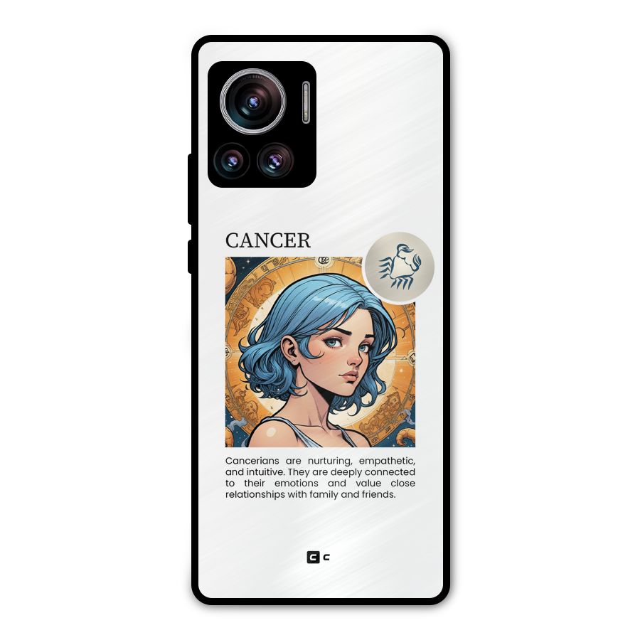 Connected Cancer Metal Back Case for Motorola Edge 30 Ultra