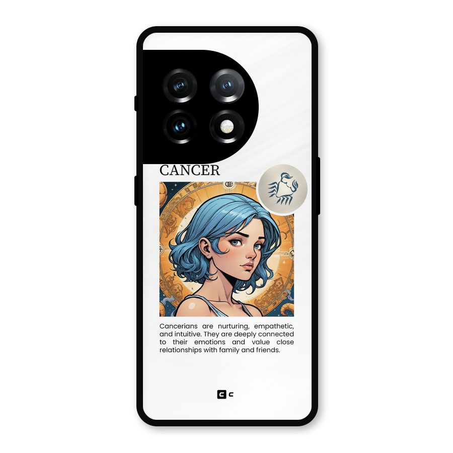 Connected Cancer Metal Back Case for OnePlus 11