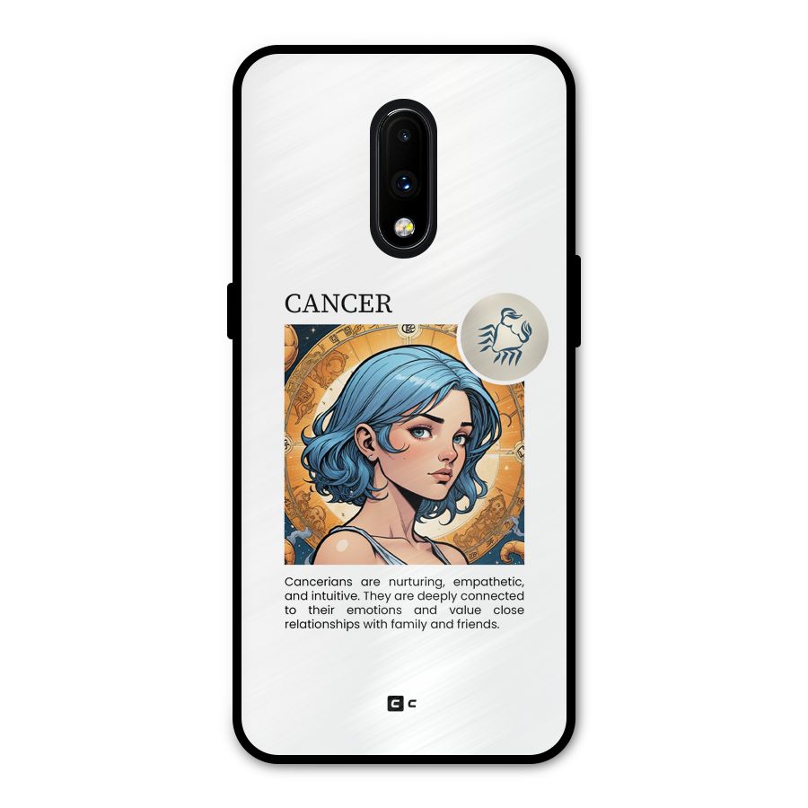 Connected Cancer Metal Back Case for OnePlus 7