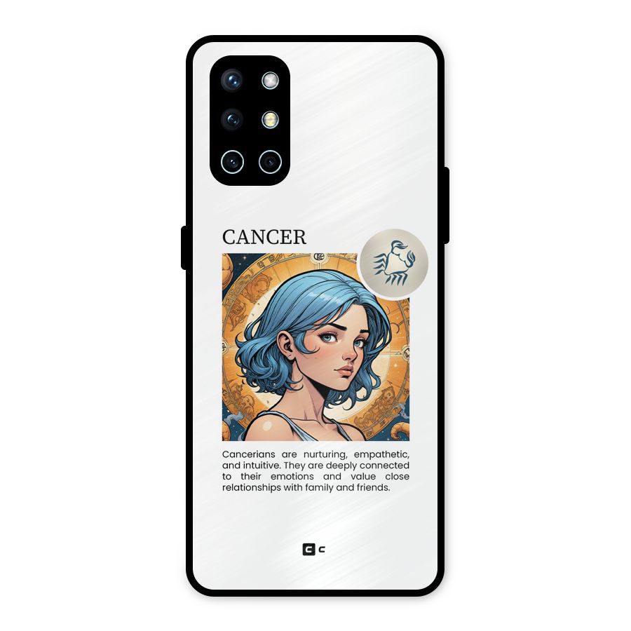 Connected Cancer Metal Back Case for OnePlus 9R