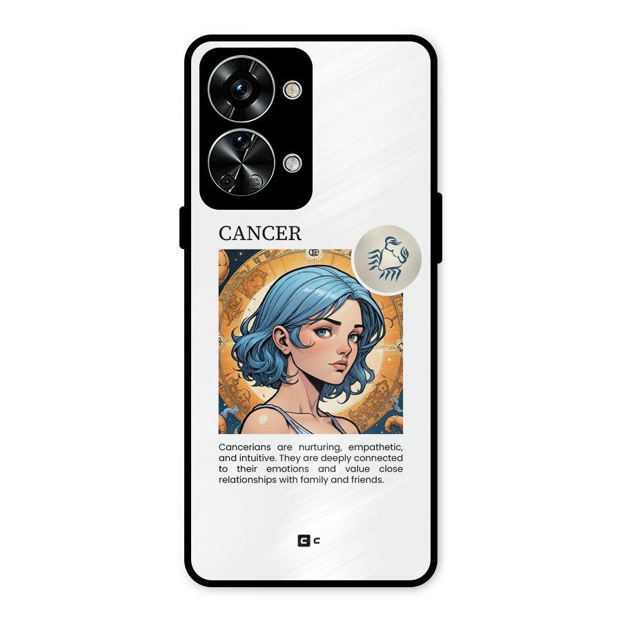 Connected Cancer Metal Back Case for OnePlus Nord 2T