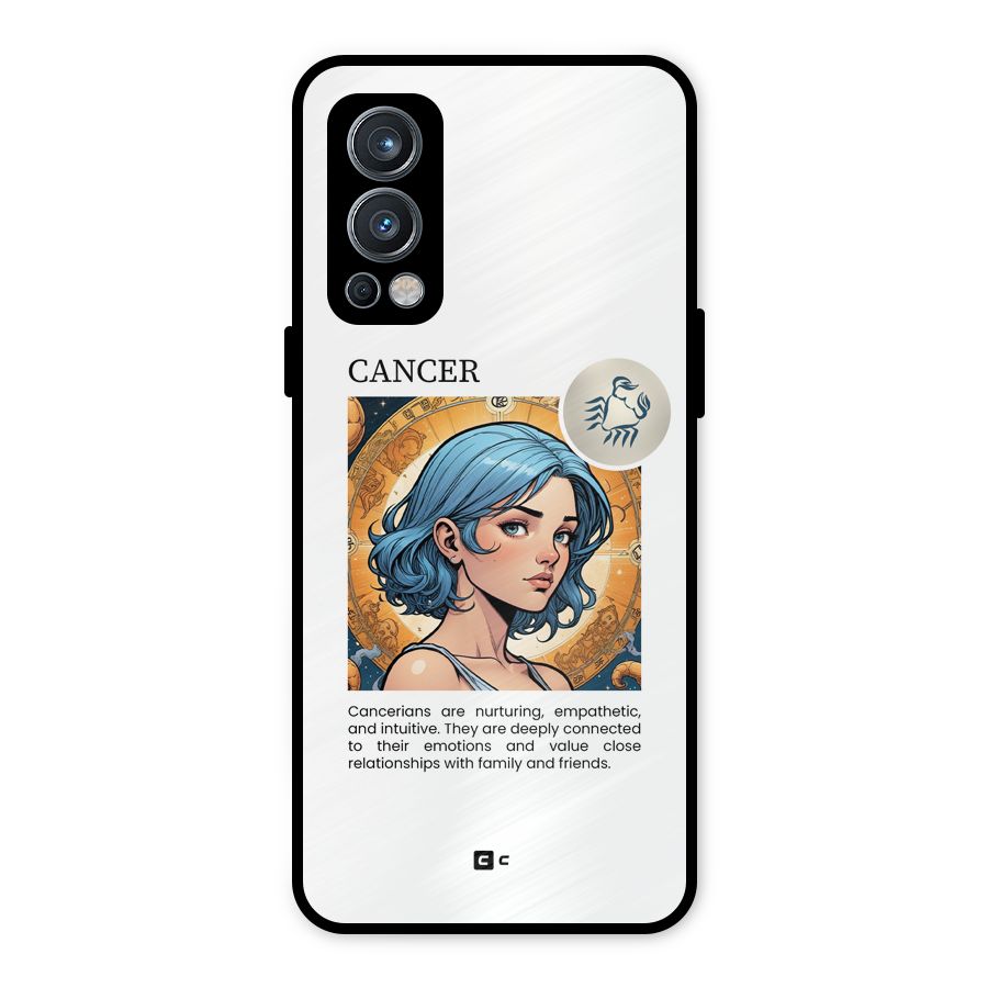 Connected Cancer Metal Back Case for OnePlus Nord 2 5G