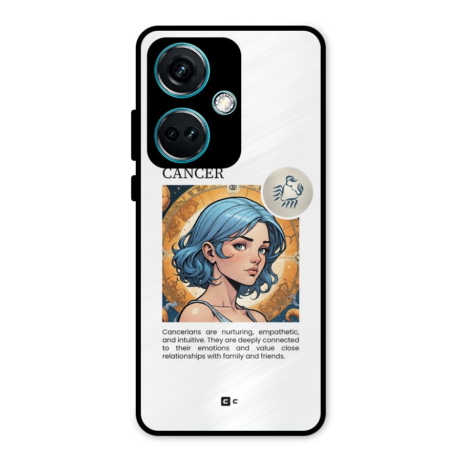 Connected Cancer Metal Back Case for OnePlus Nord CE 3 5G