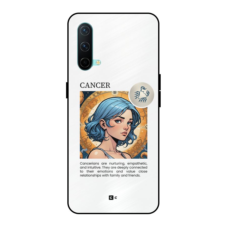 Connected Cancer Metal Back Case for OnePlus Nord CE 5G