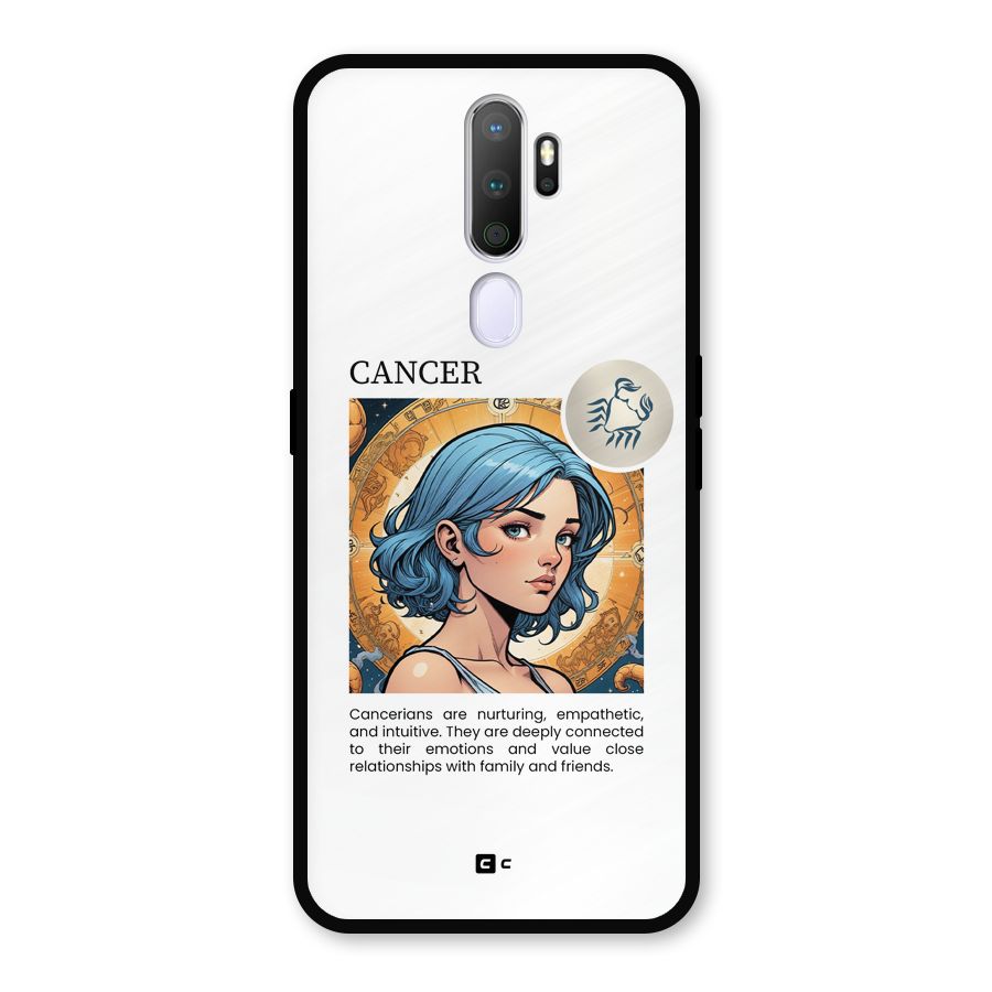 Connected Cancer Metal Back Case for Oppo A9 (2020)