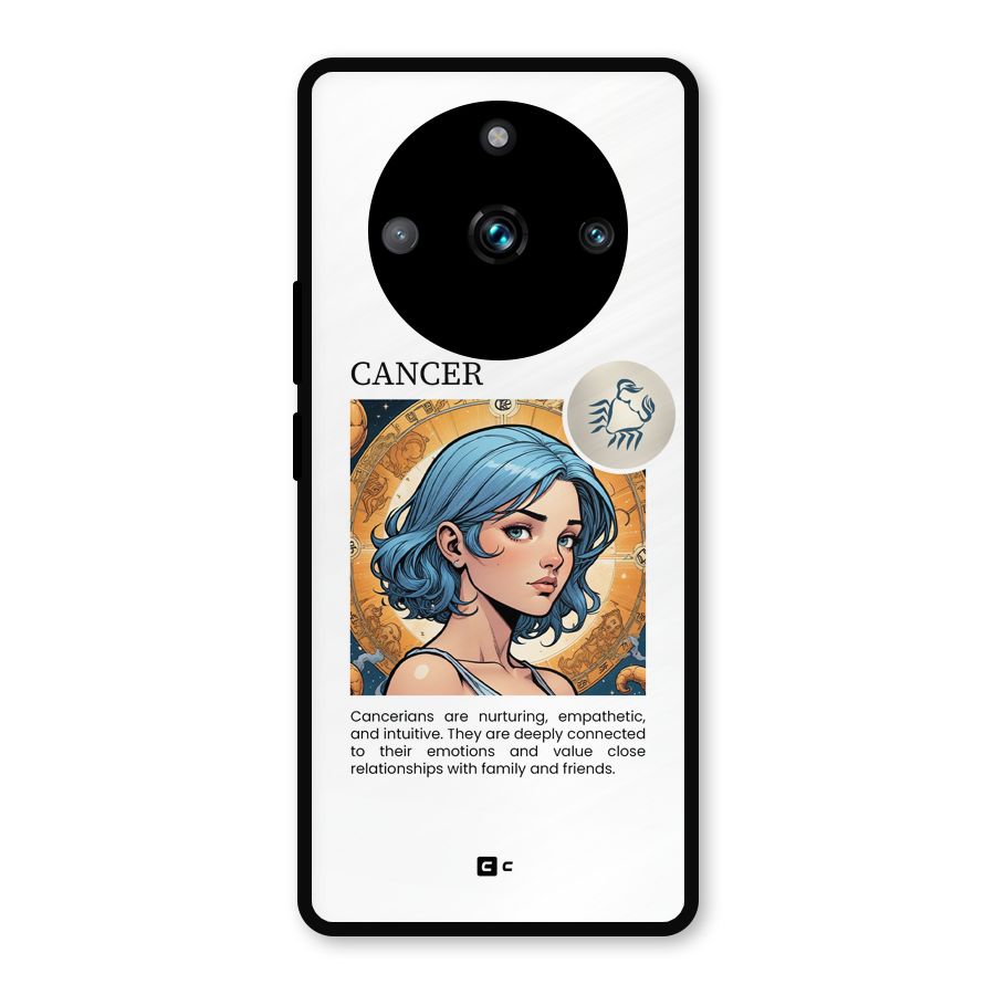 Connected Cancer Metal Back Case for Realme 11 Pro
