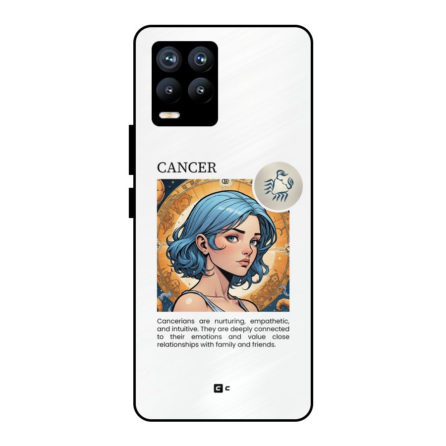 Connected Cancer Metal Back Case for Realme 8