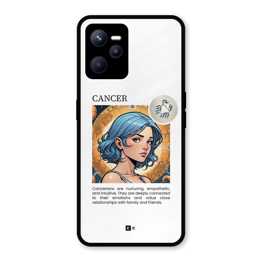 Connected Cancer Metal Back Case for Realme C35