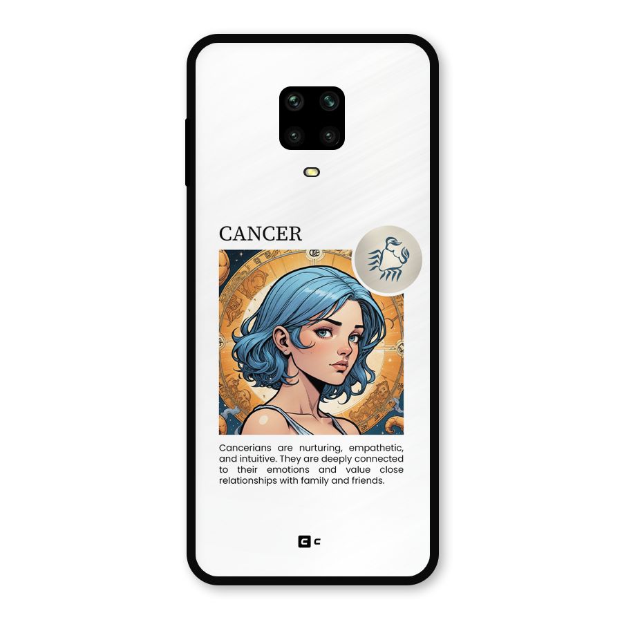 Connected Cancer Metal Back Case for Redmi Note 9 Pro Max