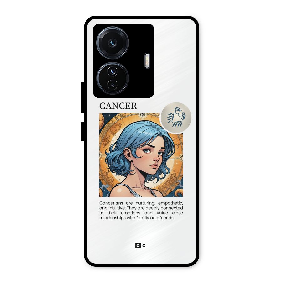 Connected Cancer Metal Back Case for Vivo T1 Pro