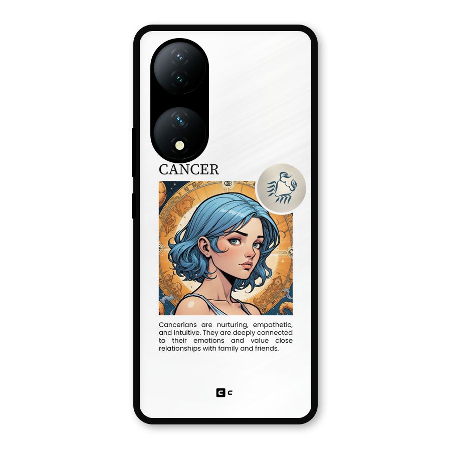 Connected Cancer Metal Back Case for Vivo T2