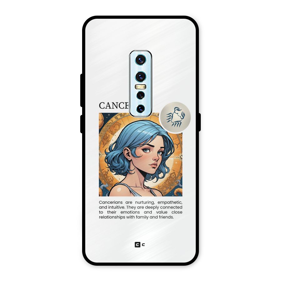 Connected Cancer Metal Back Case for Vivo V17 Pro