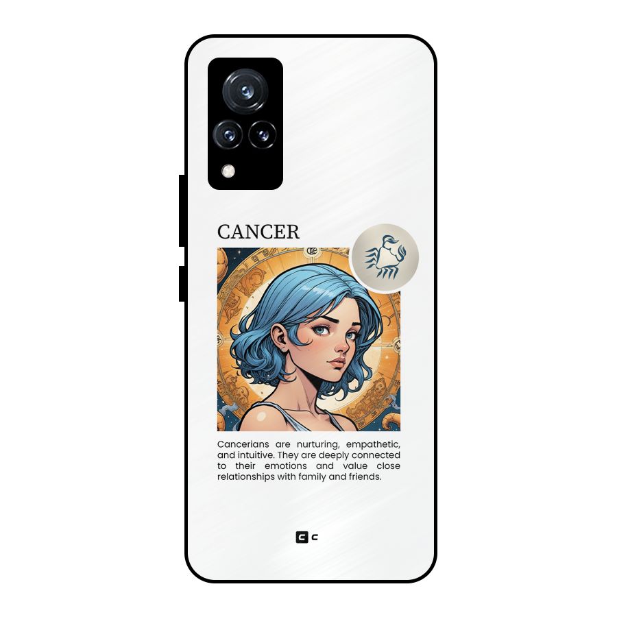 Connected Cancer Metal Back Case for Vivo V21 5G