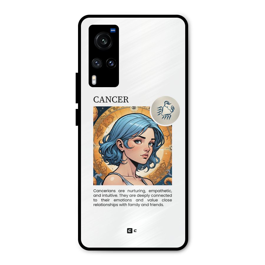 Connected Cancer Metal Back Case for Vivo X60