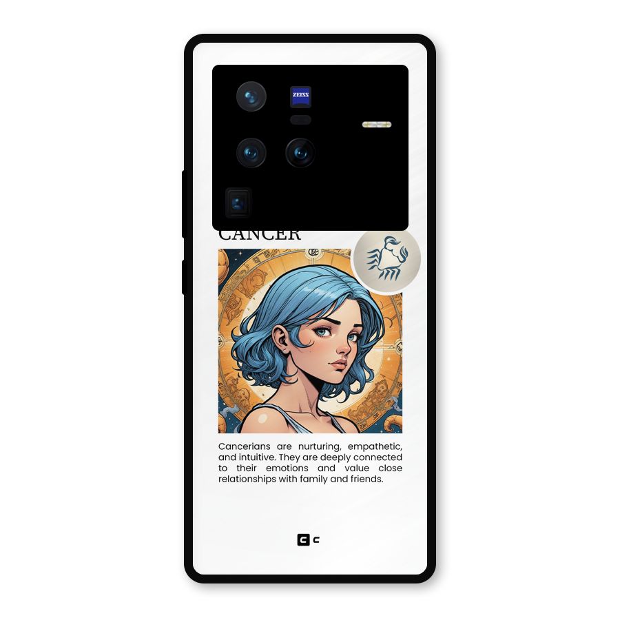 Connected Cancer Metal Back Case for Vivo X80 Pro