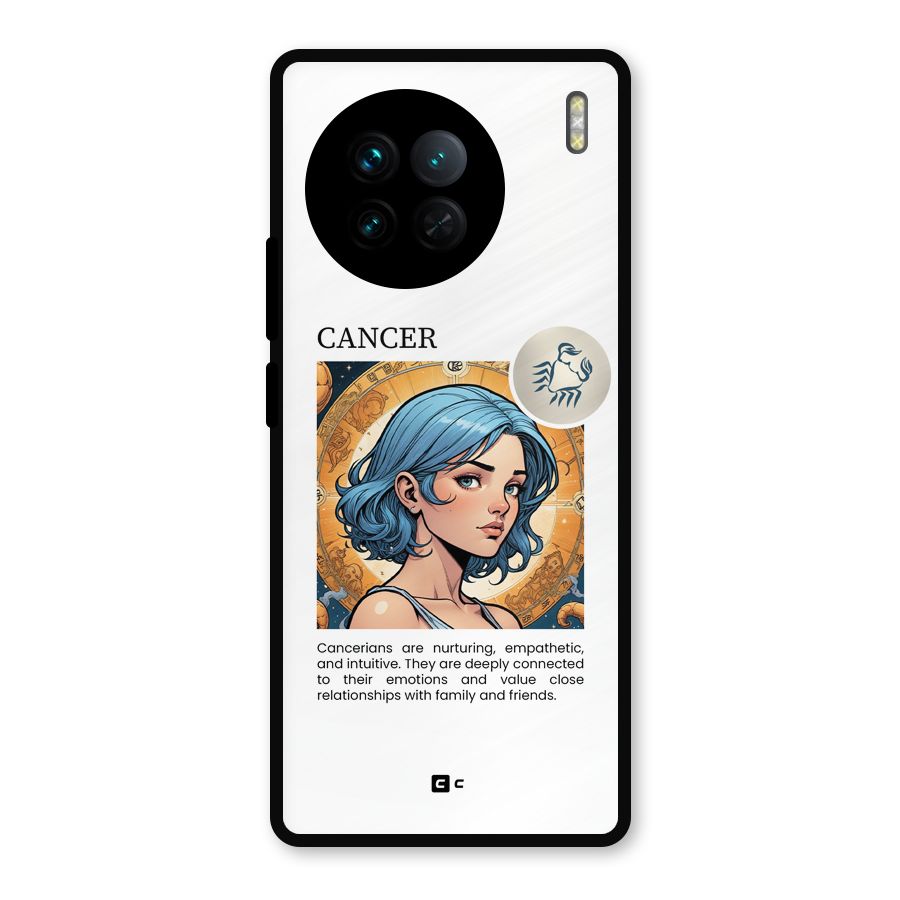 Connected Cancer Metal Back Case for Vivo X90