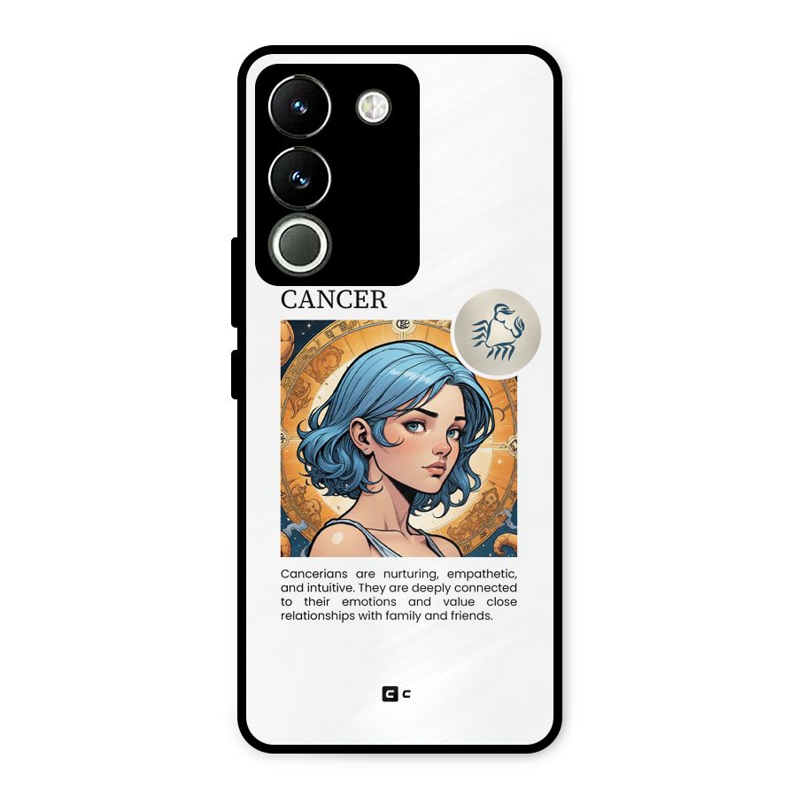 Connected Cancer Metal Back Case for Vivo Y200
